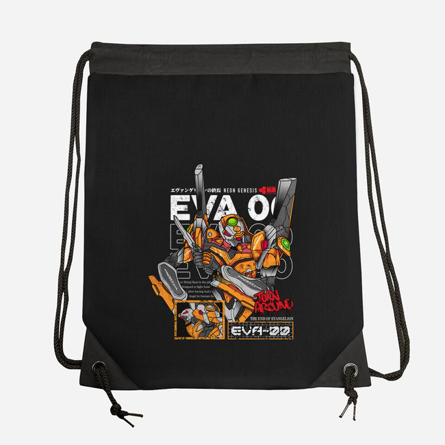 Evangelion Unit-00-none drawstring bag-hirolabs