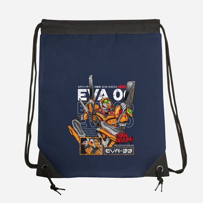 Evangelion Unit-00-none drawstring bag-hirolabs