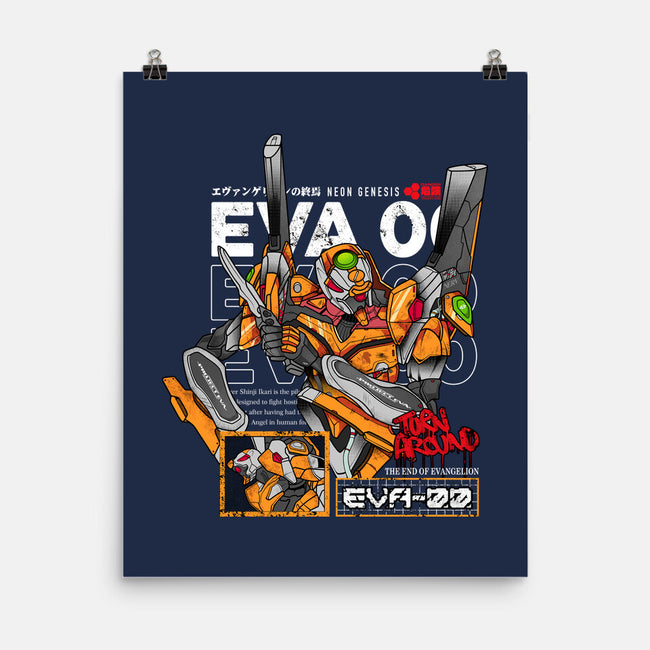 Evangelion Unit-00-none matte poster-hirolabs