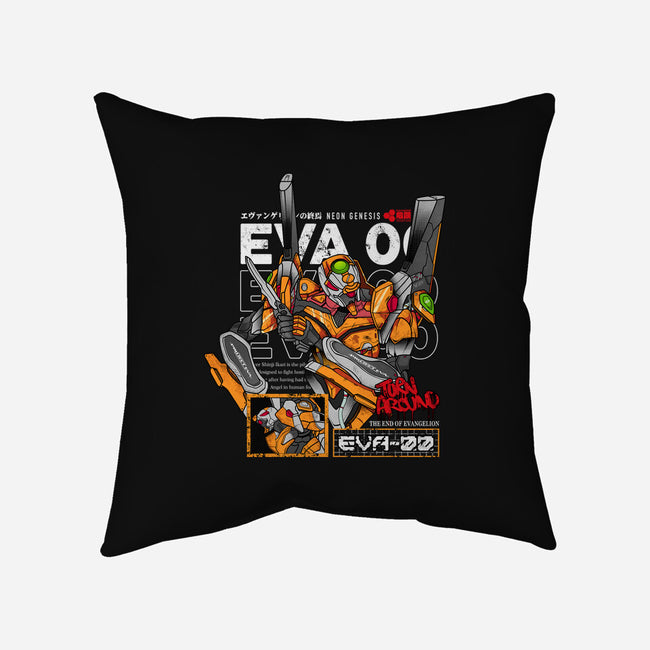 Evangelion Unit-00-none removable cover throw pillow-hirolabs