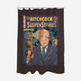 Tales Of Hitchcock-none polyester shower curtain-Green Devil