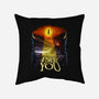 He Sees You-none non-removable cover w insert throw pillow-daobiwan