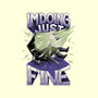 Doing Fine-none glossy sticker-The Inked Smith