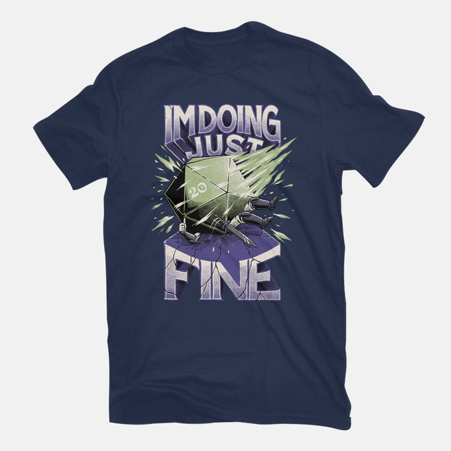 Doing Fine-womens basic tee-The Inked Smith