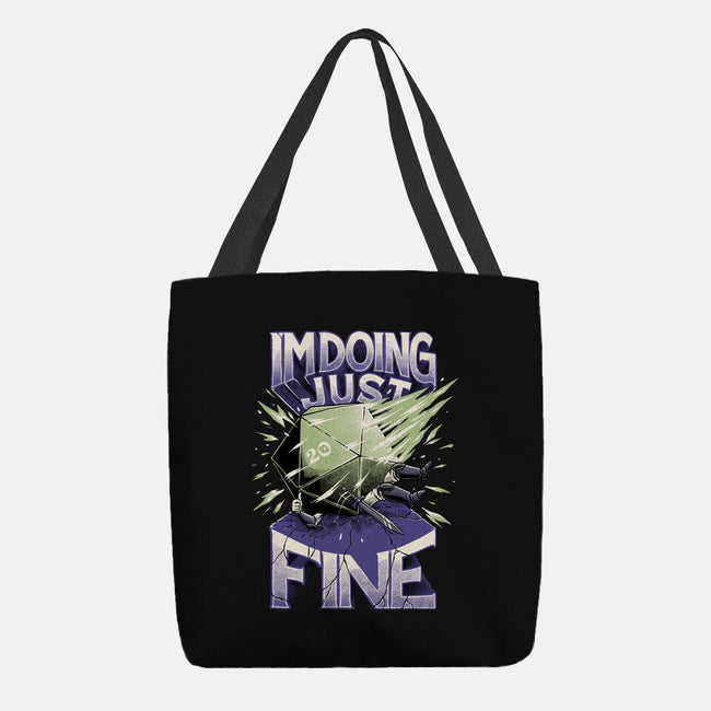 Doing Fine-none basic tote bag-The Inked Smith