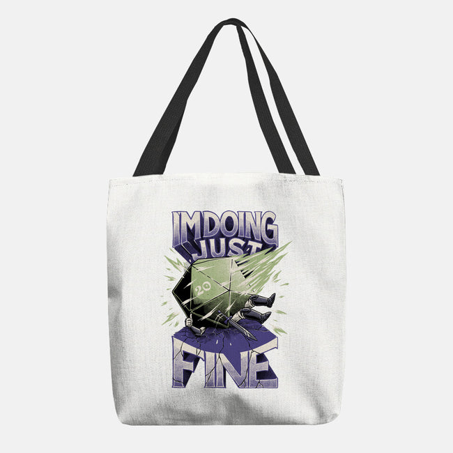 Doing Fine-none basic tote bag-The Inked Smith