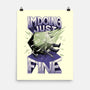 Doing Fine-none matte poster-The Inked Smith