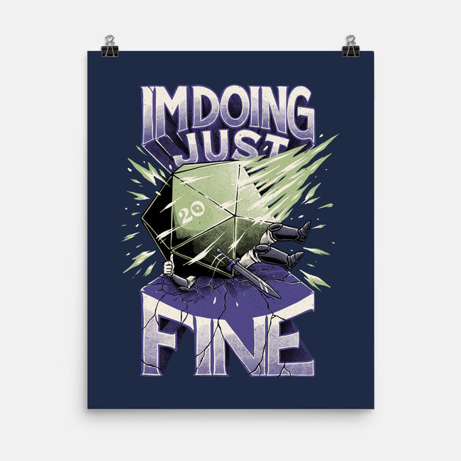 Doing Fine-none matte poster-The Inked Smith