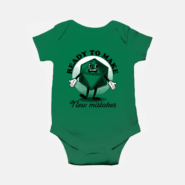 New Mistakes-baby basic onesie-The Inked Smith