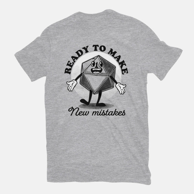 New Mistakes-mens basic tee-The Inked Smith