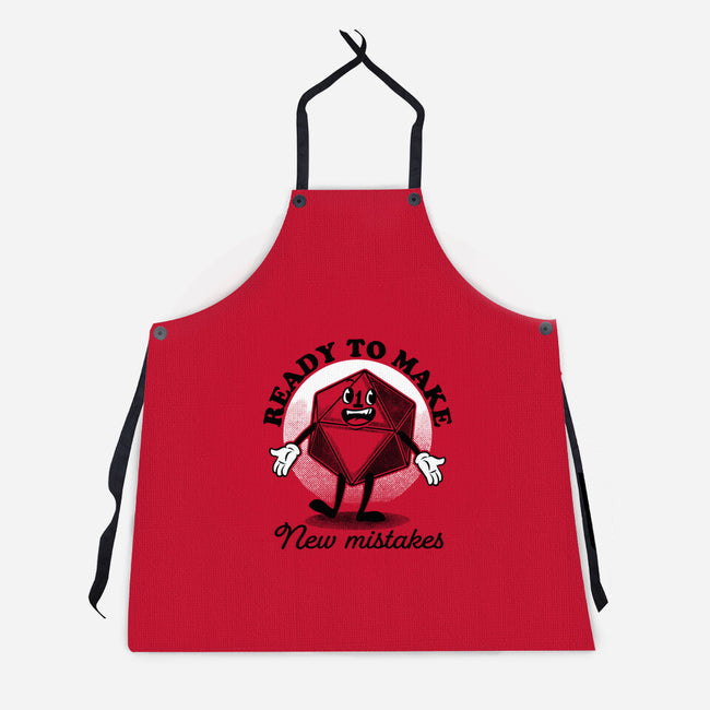 New Mistakes-unisex kitchen apron-The Inked Smith