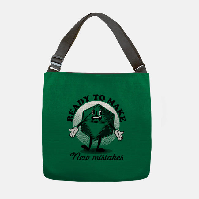 New Mistakes-none adjustable tote bag-The Inked Smith