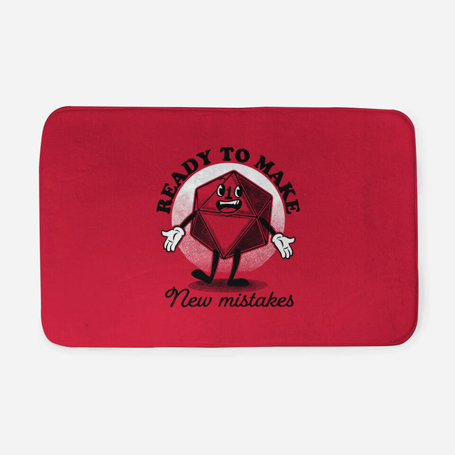 New Mistakes-none memory foam bath mat-The Inked Smith