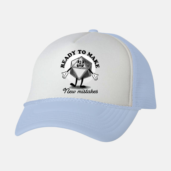 New Mistakes-unisex trucker hat-The Inked Smith