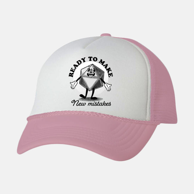 New Mistakes-unisex trucker hat-The Inked Smith