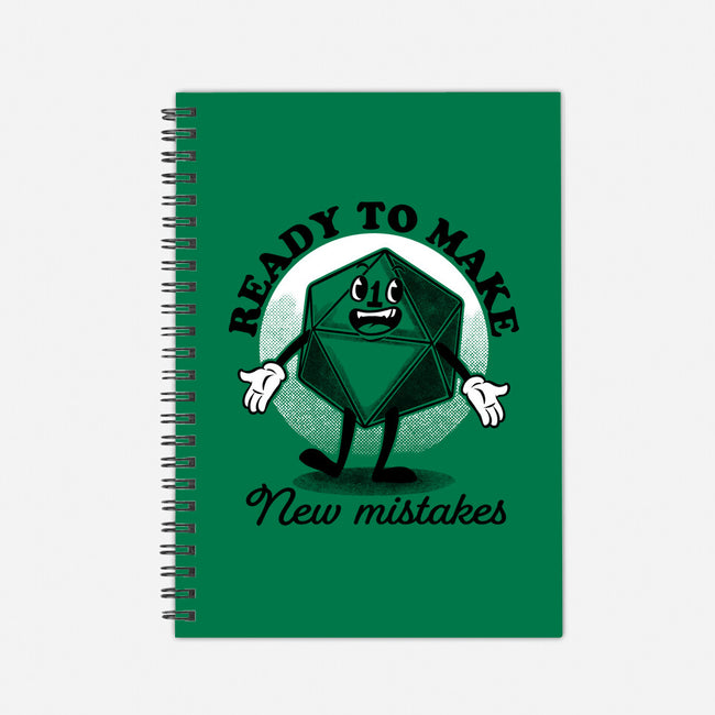 New Mistakes-none dot grid notebook-The Inked Smith