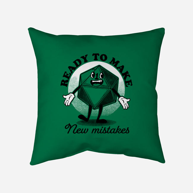 New Mistakes-none removable cover w insert throw pillow-The Inked Smith