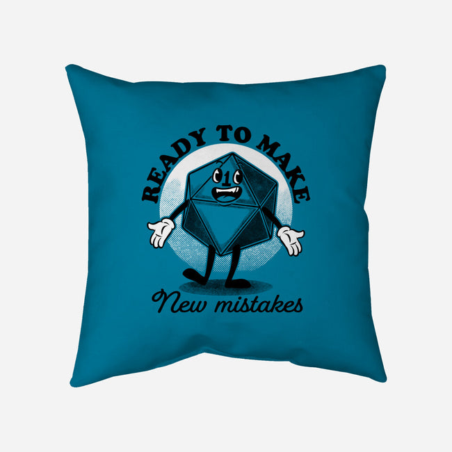 New Mistakes-none removable cover w insert throw pillow-The Inked Smith