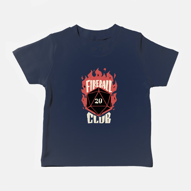Fireball Club-baby basic tee-The Inked Smith