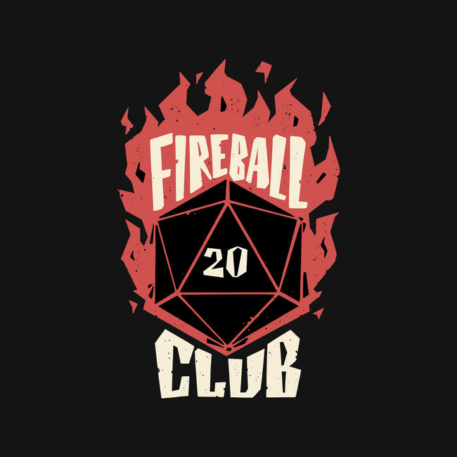 Fireball Club-none removable cover throw pillow-The Inked Smith