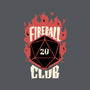 Fireball Club-none basic tote bag-The Inked Smith