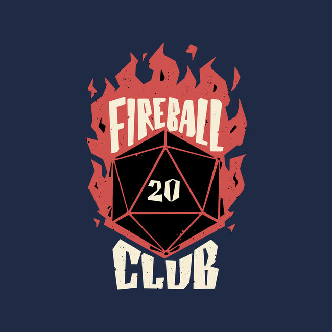 Fireball Club-none polyester shower curtain-The Inked Smith