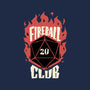 Fireball Club-none drawstring bag-The Inked Smith