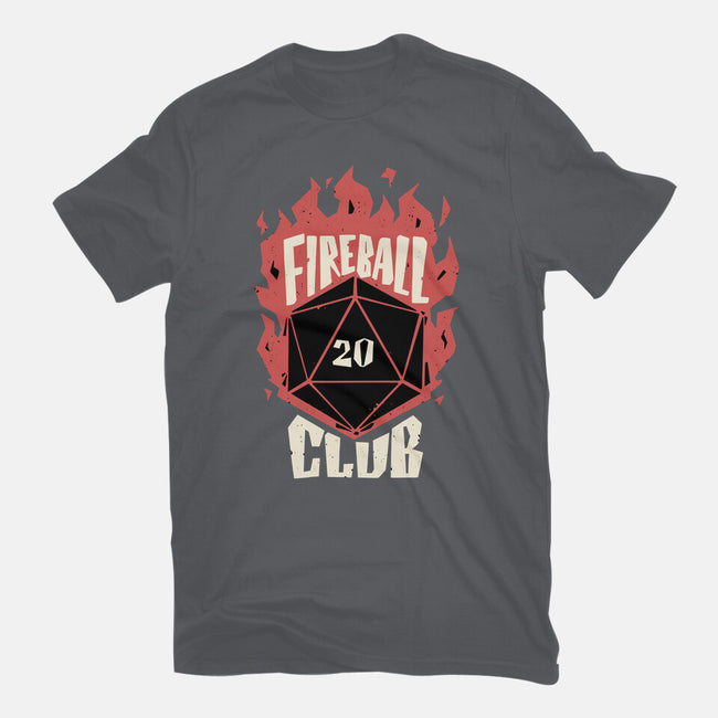 Fireball Club-womens basic tee-The Inked Smith