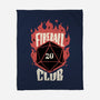 Fireball Club-none fleece blanket-The Inked Smith