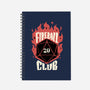 Fireball Club-none dot grid notebook-The Inked Smith