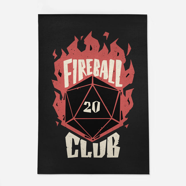 Fireball Club-none indoor rug-The Inked Smith