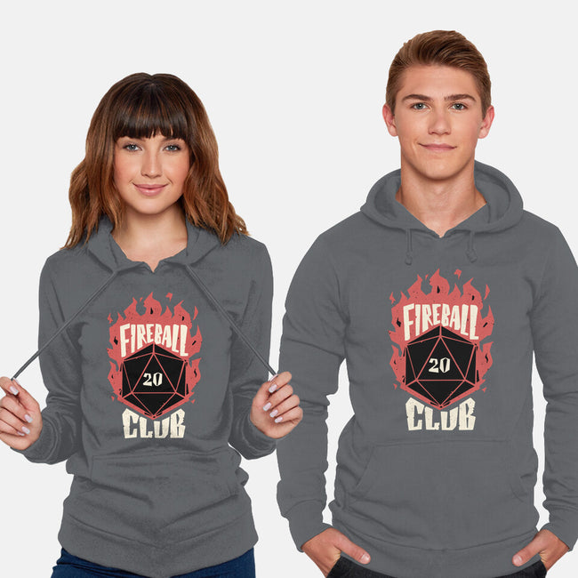 Fireball Club-unisex pullover sweatshirt-The Inked Smith