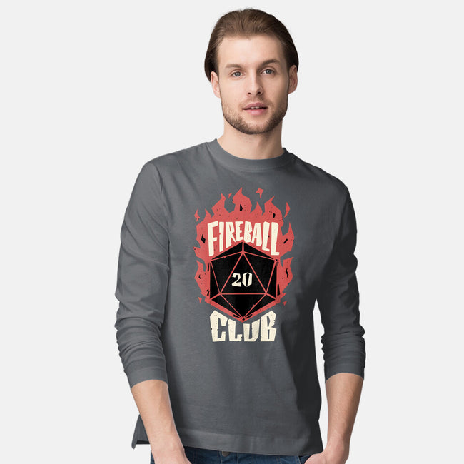 Fireball Club-mens long sleeved tee-The Inked Smith