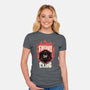 Fireball Club-womens fitted tee-The Inked Smith