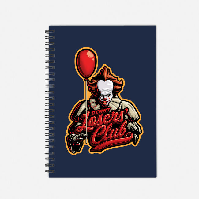 Losers' Club Team-none dot grid notebook-Studio Mootant