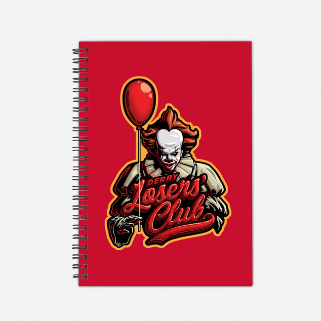Losers' Club Team-none dot grid notebook-Studio Mootant