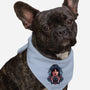 Gothic Portrait-dog bandana pet collar-glitchygorilla