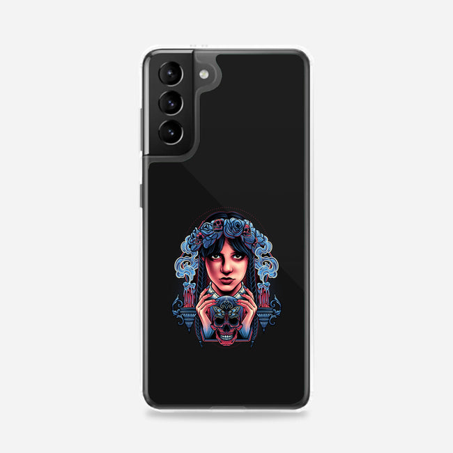 Gothic Portrait-samsung snap phone case-glitchygorilla