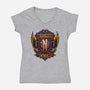 Emblem Of The Academy-womens v-neck tee-glitchygorilla