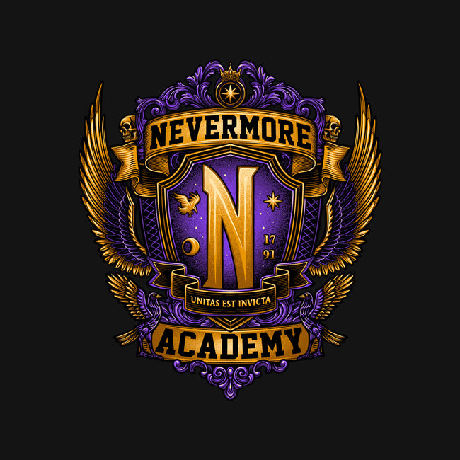 Emblem Of The Academy-none removable cover w insert throw pillow-glitchygorilla