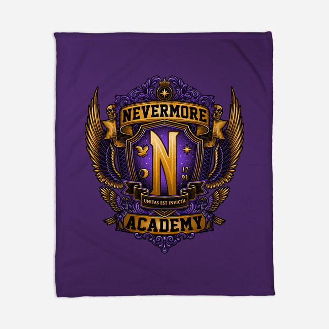 Emblem Of The Academy-none fleece blanket-glitchygorilla
