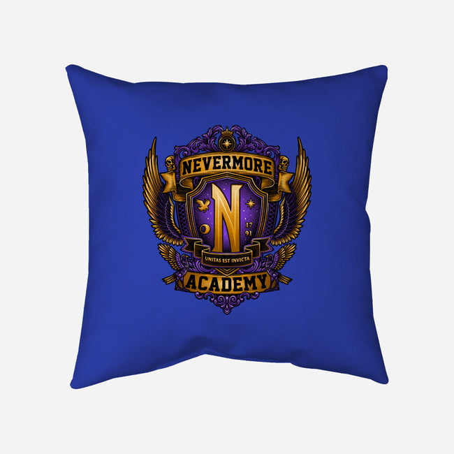 Emblem Of The Academy-none removable cover w insert throw pillow-glitchygorilla