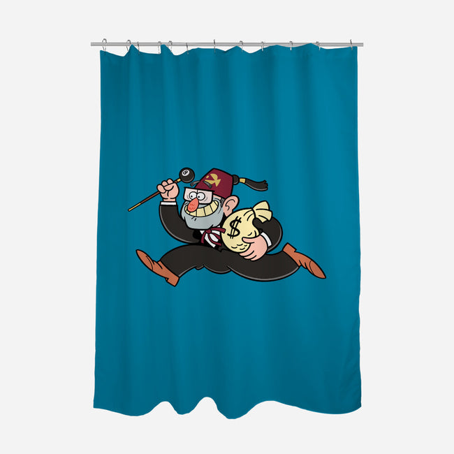 Grunklepoly-none polyester shower curtain-Getsousa!