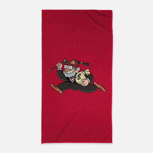 Grunklepoly-none beach towel-Getsousa!