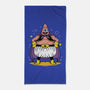 Underwater Djinn-none beach towel-Alundrart