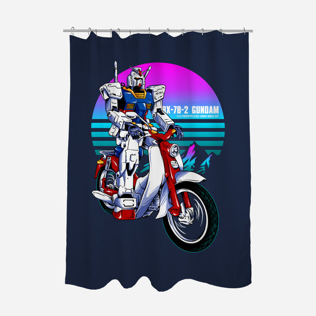 First Rider-none polyester shower curtain-spoilerinc