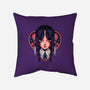Cute Goth Girl-none removable cover throw pillow-momma_gorilla