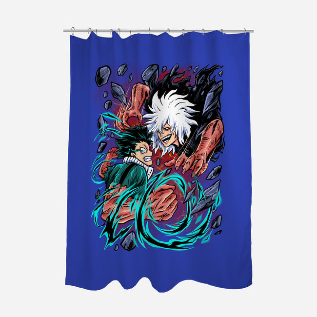 Epic Fight-none polyester shower curtain-spoilerinc