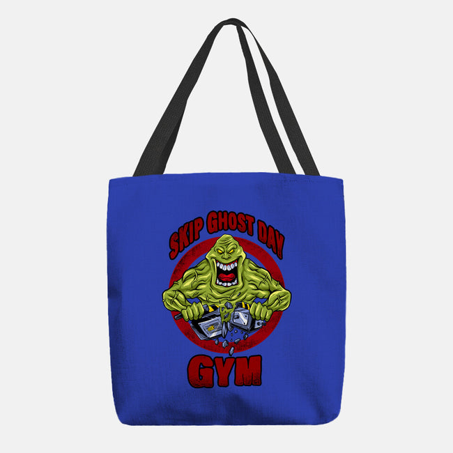 Slimer Gym-none basic tote bag-spoilerinc