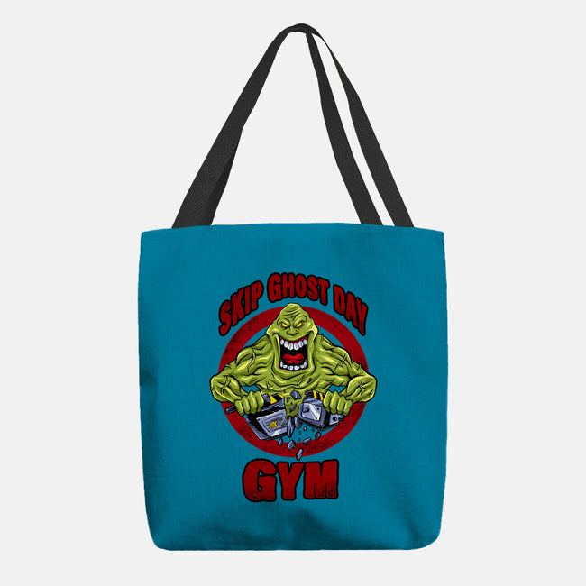 Slimer Gym-none basic tote bag-spoilerinc